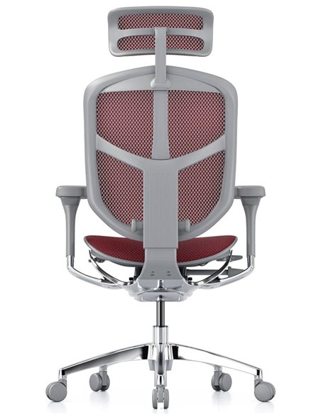 Крісло ENJOY ELITE 2 (EJE2-AG-HAM-5D-L, сітка T-168-B3 Scarlet), ергономічне
