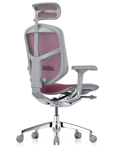 Кресло ENJOY ELITE 2 (EJE2-AG-HAM-5D-L, сетка T-168-B5 Pink), эргономичное