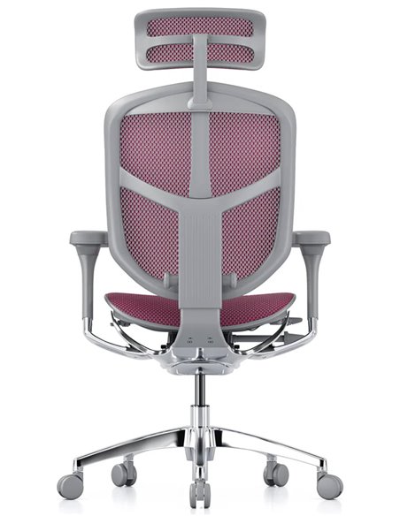 Кресло ENJOY ELITE 2 (EJE2-AG-HAM-5D-L, сетка T-168-B5 Pink), эргономичное