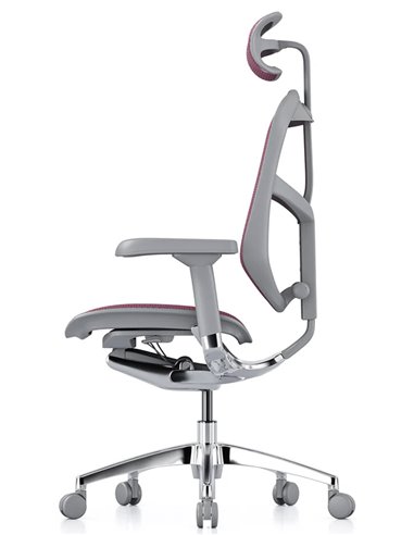 Кресло ENJOY ELITE 2 (EJE2-AG-HAM-5D-L, сетка T-168-B5 Pink), эргономичное