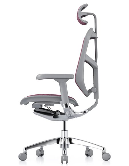 Кресло ENJOY ELITE 2 (EJE2-AG-HAM-5D-L, сетка T-168-B5 Pink), эргономичное