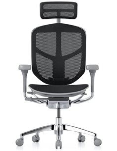 Кресло ENJOY ELITE 2 (EJE2-AG-HAM-5D-L, сетка T-168-B1 Black), эргономичное