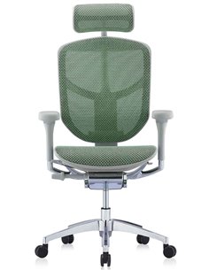 Кресло ENJOY ELITE 2 (EJE2-AG-HAM-5D-L, сетка T-168-B6 Green), эргономичное 2