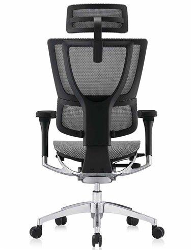 Кресло MIRUS-IOO 2 (IOOE2-AB-HAM-5D-L, сетка Т-168-B2 NATURAL), эргономичное