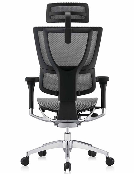 Кресло MIRUS-IOO 2 (IOOE2-AB-HAM-5D-L, сетка Т-168-B2 NATURAL), эргономичное