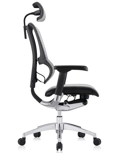 Кресло MIRUS-IOO 2 (IOOE2-AB-HAM-5D-L, сетка Т-168-B2 NATURAL), эргономичное