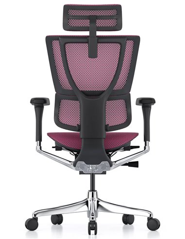 Кресло MIRUS-IOO 2 (IOOE2-AB-HAM-5D-L, сетка T-168-B5 PINK), эргономичное