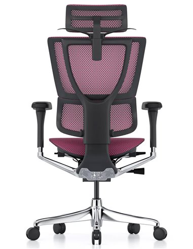 Кресло MIRUS-IOO 2 (IOOE2-AB-HAM-5D-L, сетка T-168-B5 PINK), эргономичное