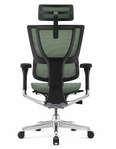 Кресло MIRUS-IOO 2 (IOOE2-AB-HAM-5D-L, сетка Т-168-B6 GREEN), эргономичное