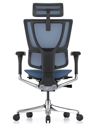 Кресло MIRUS-IOO 2 (IOOE2-AB-HAM-5D-L, сетка Т-168-B4 COBALT), эргономичное