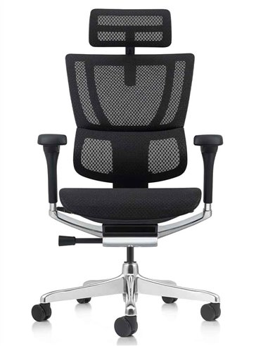 Кресло MIRUS-IOO 2 (IOOE2-AB-HAM-5D-L, сетка Т-168-B1 BLACK), эргономичное