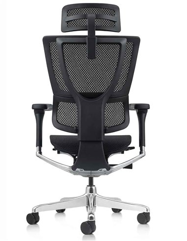 Кресло MIRUS-IOO 2 (IOOE2-AB-HAM-5D-L, сетка Т-168-B1 BLACK), эргономичное