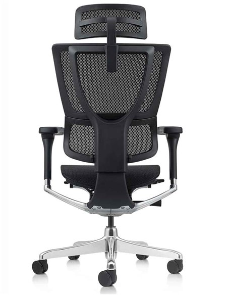 Кресло MIRUS-IOO 2 (IOOE2-AB-HAM-5D-L, сетка Т-168-B1 BLACK), эргономичное