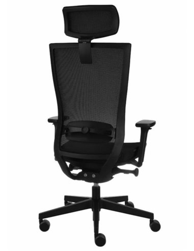 Кресло GROSPOL MARTI BS HD BLACK, эргономичное