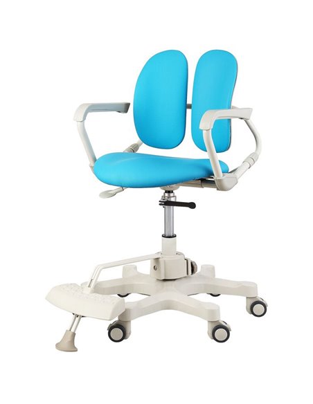 Крісло DUOREST Kids DR-280D дитяче, ортопедичне, колір блакитний