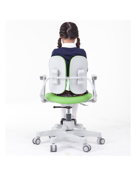 Кресло DUOREST Kids DR-280D детское, ортопедическое, цвет зеленый