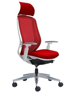 Кресло OKAMURA SYLPHY EXTRA HIGH WHITE для руководителя