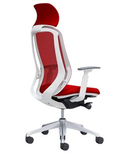 Кресло OKAMURA SYLPHY EXTRA HIGH WHITE для руководителя 2