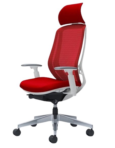 Кресло OKAMURA SYLPHY EXTRA HIGH WHITE для руководителя