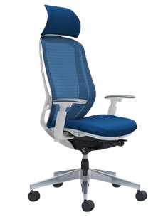 Кресло OKAMURA SYLPHY EXTRA HIGH WHITE для руководителя