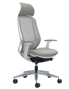 Кресло OKAMURA SYLPHY EXTRA HIGH WHITE для руководителя