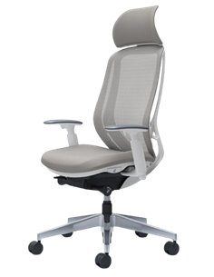 Кресло OKAMURA SYLPHY EXTRA HIGH WHITE для руководителя 2