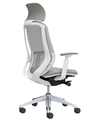 Кресло OKAMURA SYLPHY EXTRA HIGH WHITE для руководителя