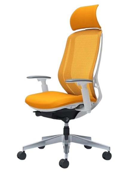 Кресло OKAMURA SYLPHY EXTRA HIGH WHITE для руководителя