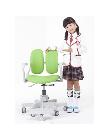Кресло DUOREST Kids DR-280D детское, ортопедическое, цвет зеленый