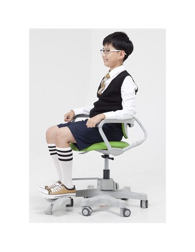 Кресло DUOREST Kids DR-280D детское, ортопедическое, цвет зеленый