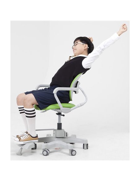 Кресло DUOREST Kids DR-280D детское, ортопедическое, цвет зеленый