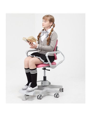 Крісло DUOREST Kids DR-280D дитяче, ортопедичне, колір рожевий