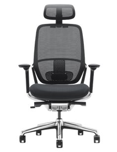 Кресло KRESLALUX SAGESSE BLACK эргономичное 2