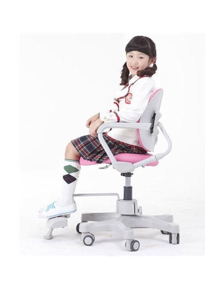 Крісло DUOREST Kids DR-280D дитяче, ортопедичне, колір рожевий