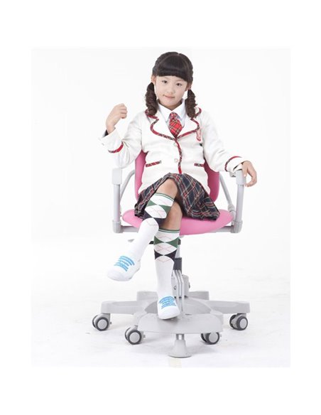 Крісло DUOREST Kids DR-280D дитяче, ортопедичне, колір рожевий