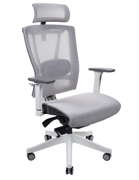 Кресло ERGO CHAIR 2  MESH WHITE, эргономичное, бежевое