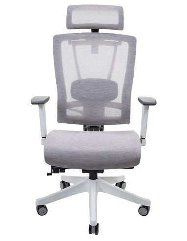 Кресло ERGO CHAIR 2  MESH WHITE, эргономичное, бежевое