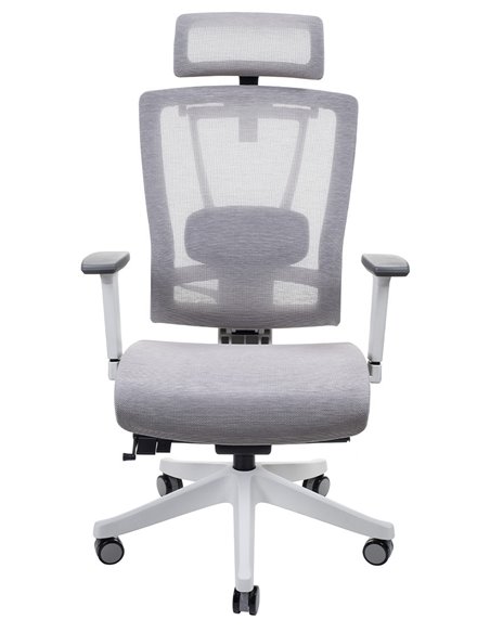 Кресло ERGO CHAIR 2  MESH WHITE, эргономичное, бежевое