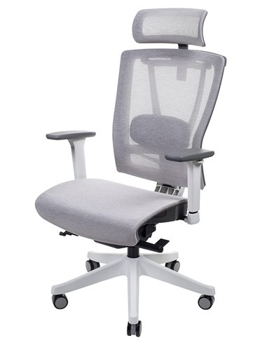 Кресло ERGO CHAIR 2  MESH WHITE, эргономичное, бежевое