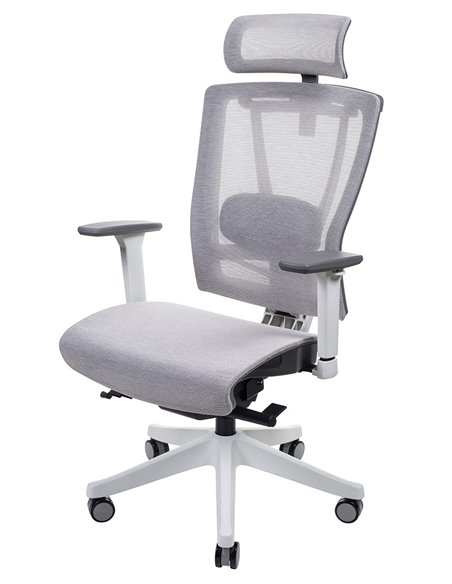 Кресло ERGO CHAIR 2  MESH WHITE, эргономичное, бежевое