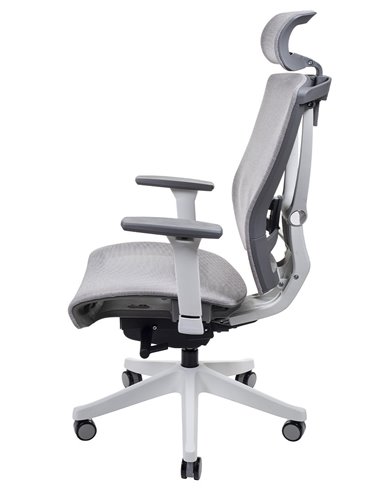 Кресло ERGO CHAIR 2  MESH WHITE, эргономичное, бежевое