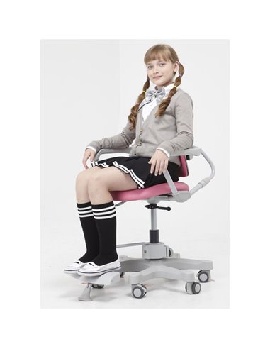 Крісло DUOREST Kids DR-280D дитяче, ортопедичне, колір рожевий