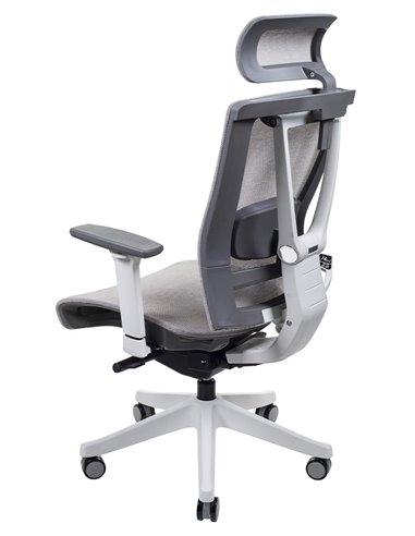 Кресло ERGO CHAIR 2  MESH WHITE, эргономичное, бежевое