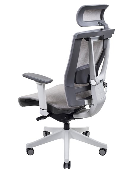 Кресло ERGO CHAIR 2  MESH WHITE, эргономичное, бежевое