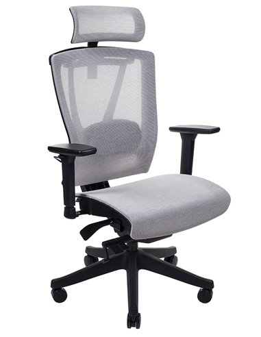 Кресло ERGO CHAIR 2 MESH BLACK, эргономичное, бежевое