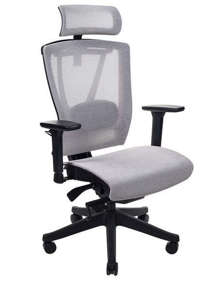 Кресло ERGO CHAIR 2 MESH BLACK, эргономичное, бежевое