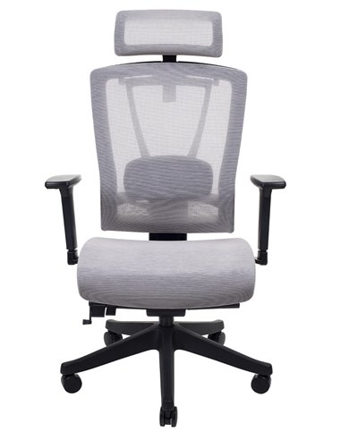 Кресло ERGO CHAIR 2 MESH BLACK, эргономичное, бежевое