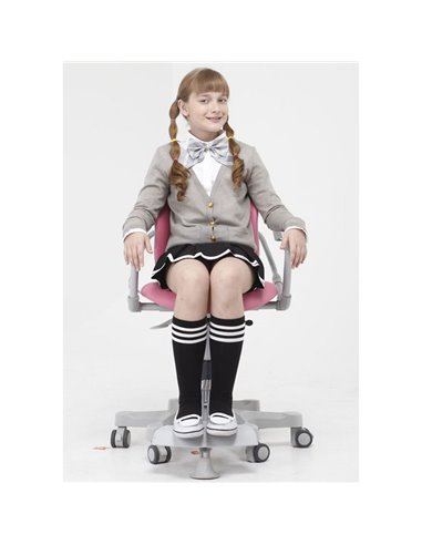 Крісло DUOREST Kids DR-280D дитяче, ортопедичне, колір рожевий