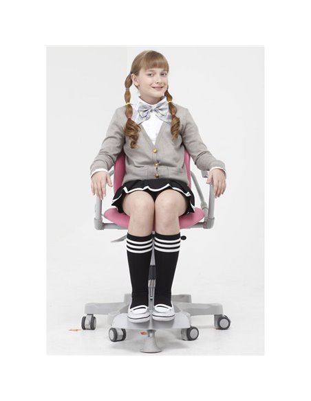 Крісло DUOREST Kids DR-280D дитяче, ортопедичне, колір рожевий