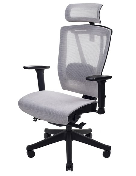 Кресло ERGO CHAIR 2 MESH BLACK, эргономичное, бежевое